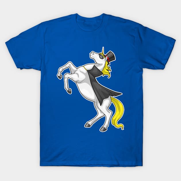 Unicorn Cape Cylinder T-Shirt by Markus Schnabel